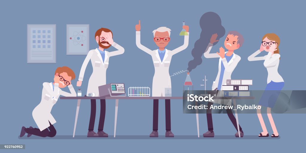 Mad Scientist Failed Chemical Experiments Stock Illustration - Download Image Now - Scientist, Frustration, Failure - iStock Mad Scientist Failed Chemical Experiments Stock Illustration - Download Image Now - Scientist, Frustration, Failure - iStock