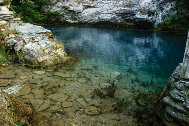 istock Blue lake in Abkhazia 922761114