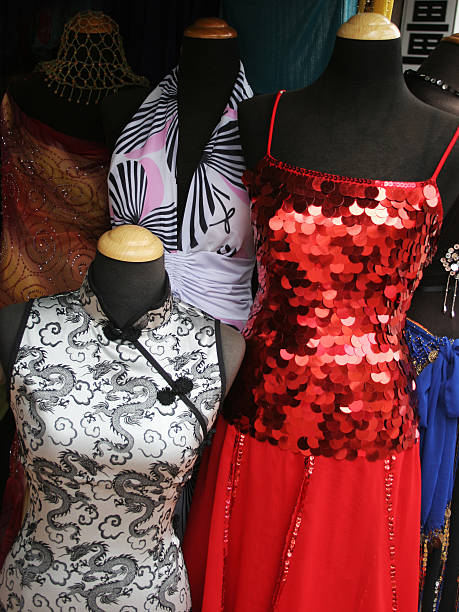 istock Mannequins wearing evening wear 92276346