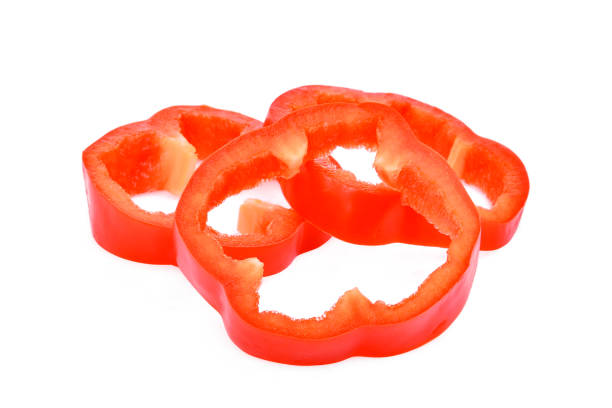 istock sliced red bell pepper isolated on white background 922764718