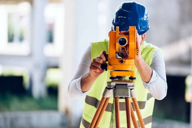 istock Picture of construction engineer working on building site 922765872