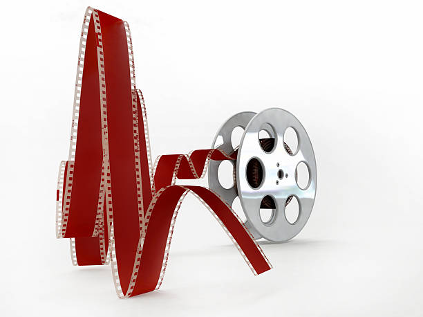istock Film Reel on White background 92276858