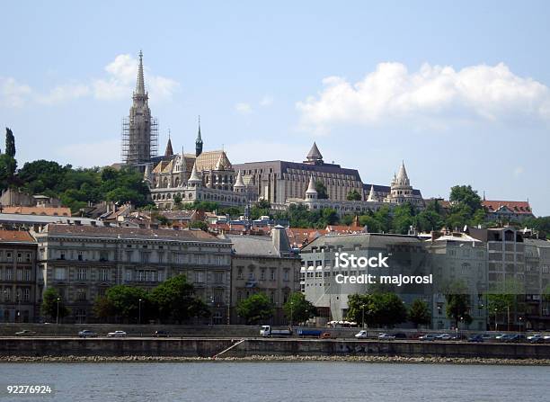 Fischerbastei In Budapest City Stockfoto und mehr Bilder von Außenaufnahme von Gebäuden - Außenaufnahme von Gebäuden, Bauwerk, Blau