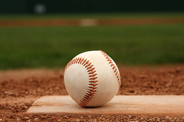 istock Baseball on the Pitchers Mound of a Field 92277227
