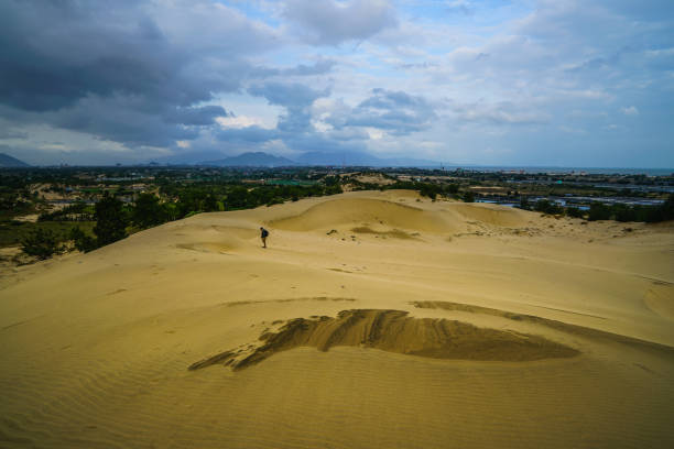 Sand dunes at Ninh Thuan province, Vietnam