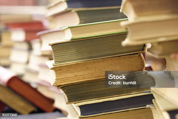 Old Books Stock Photo - Download Image Now - Antique, Book, Bookstore