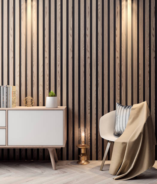 istock Mockup Poster in the interior, 3D illustration of a modern design 922773780