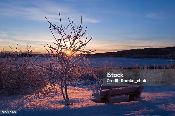 Gefrorene Bei Sonnenuntergang Stockfoto und mehr Bilder von Abenddämmerung - Abenddämmerung, Antarktis, Arktis