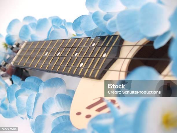 Ukelele Hawaii Theme2 Stock Photo - Download Image Now - Big Island - Hawaii Islands, Blue, Brown