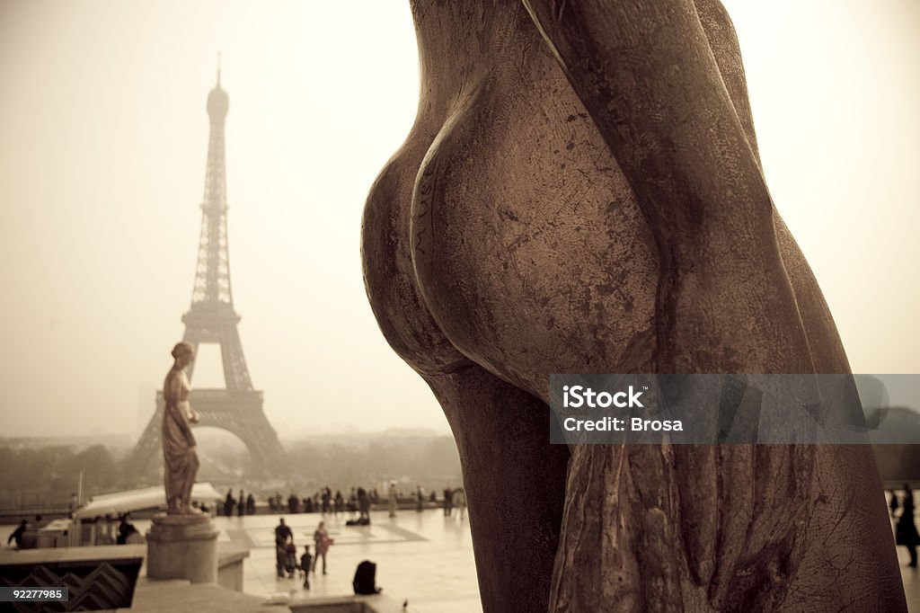 Musa Eiffel - Royalty-free Nádega Foto de stock