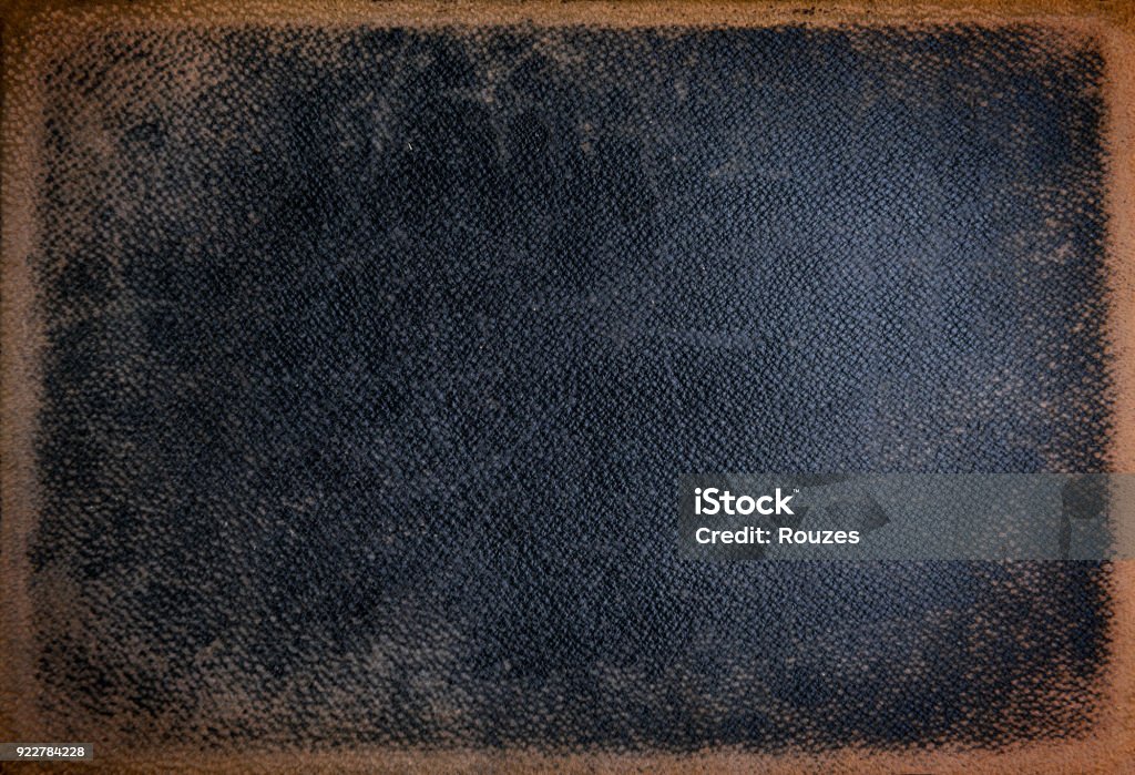Old book cover black texture background Leather Stock Photo