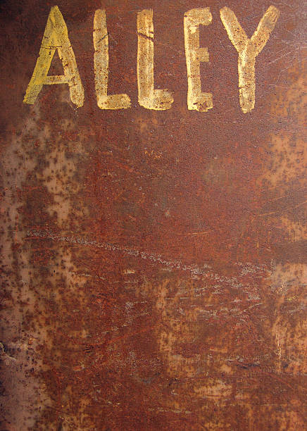 istock Painted Alley Sign 92278493