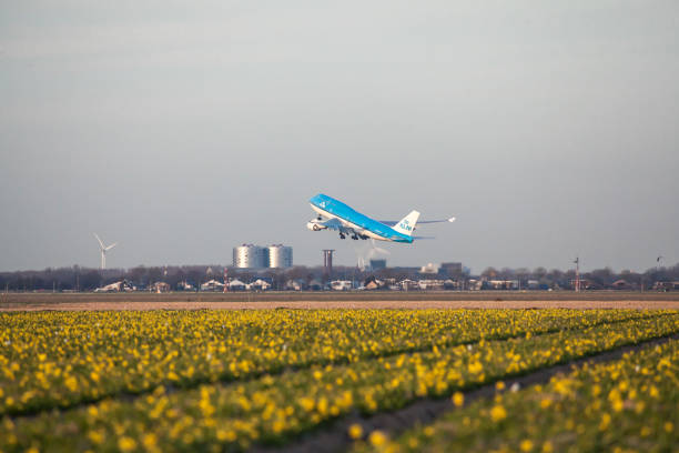 schiphol luchthaven close-up - schiphol stockfoto's en -beelden