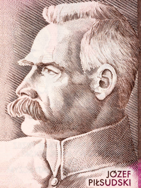 Jozef Pilsudski portrait from Polish money