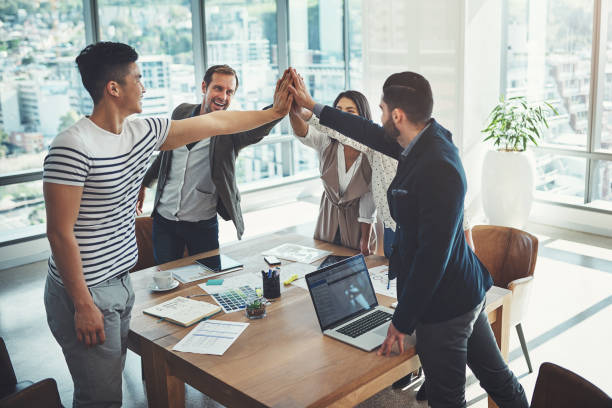 istock Success is inevitable if everyone gives their best 922787996