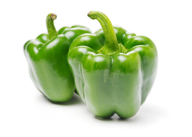 istock green bell pepper isolated on a plain white background 922790360