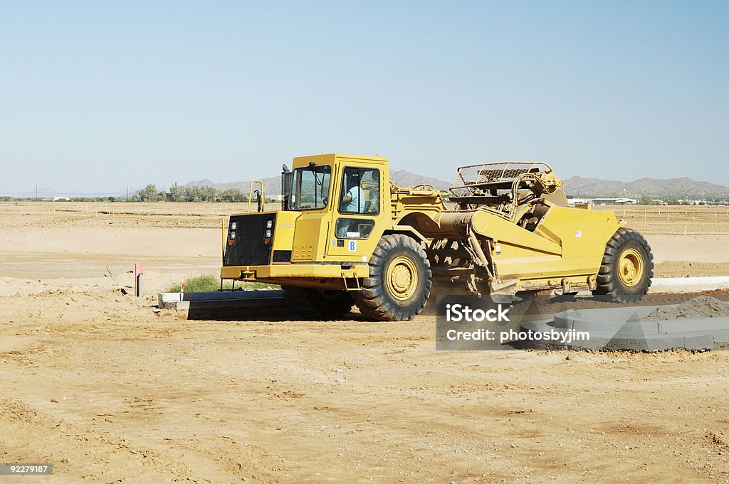 Nova Residencial Ruas - Royalty-free Raspador - Veículo de Construção Foto de stock