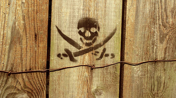 jolly roger stock photo