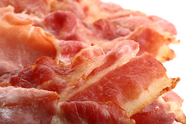istock food meat - crispy bacon slices super macro shot 92279498
