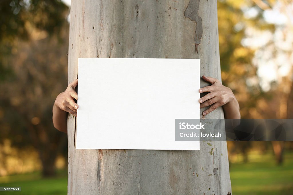 Demonstration gegen die mit Schild - Lizenzfrei Aktivist Stock-Foto