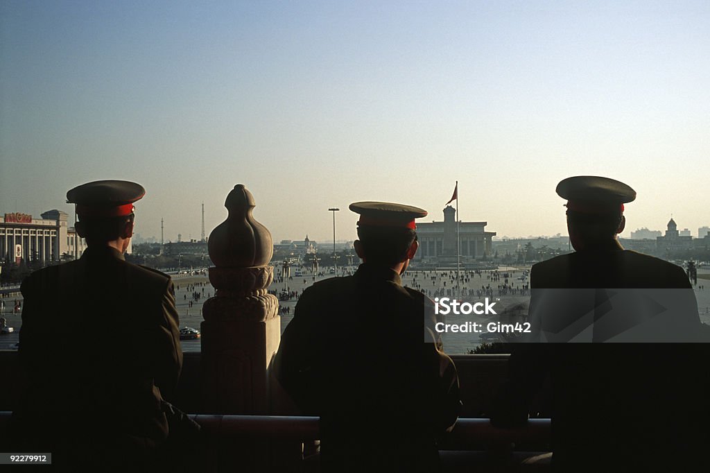 Beijing  Army Soldier Stock Photo