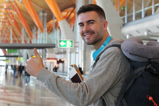 istock Satisfied traveler giving a thumbs up 922801786
