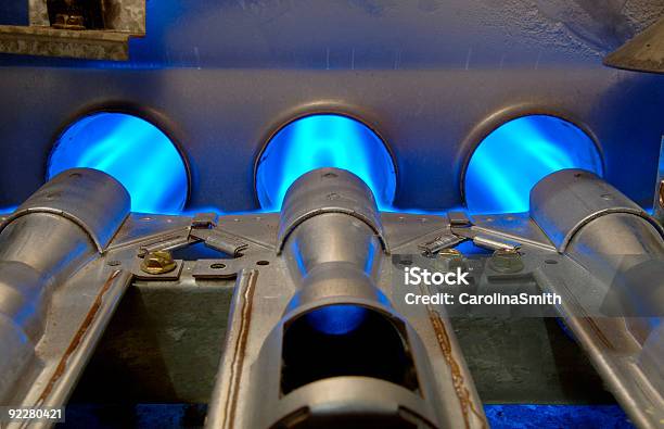 Gas Energy Flames Stock Photo - Download Image Now - Furnace, Natural Gas, Flame