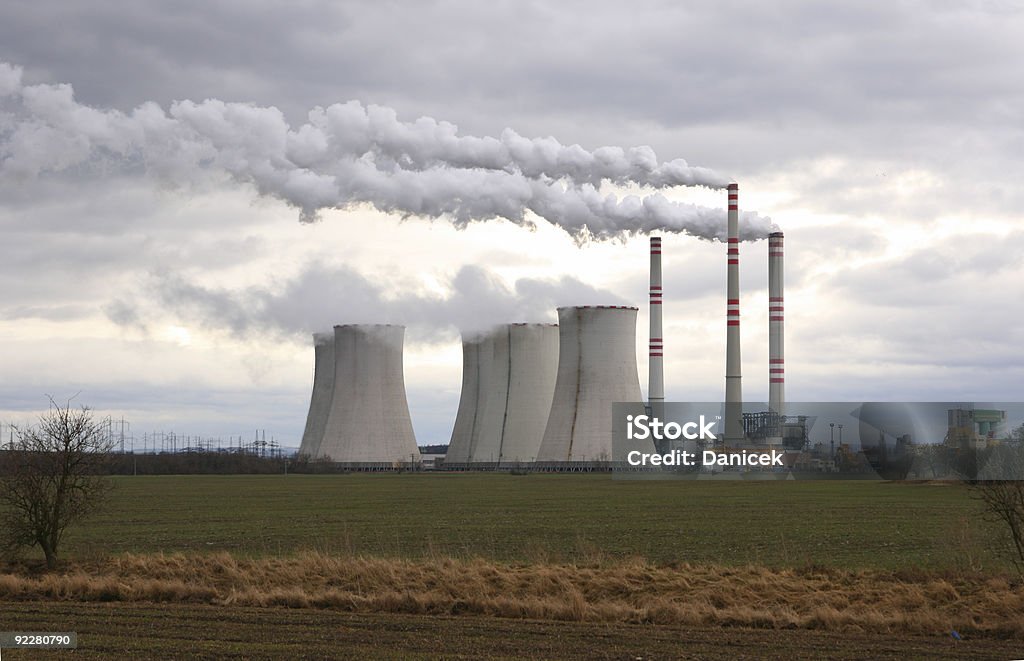 Charbon power plant - Photo de Brûler libre de droits