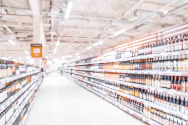 istock Blurred background-abstract blur shopping mall store interior. 922809702