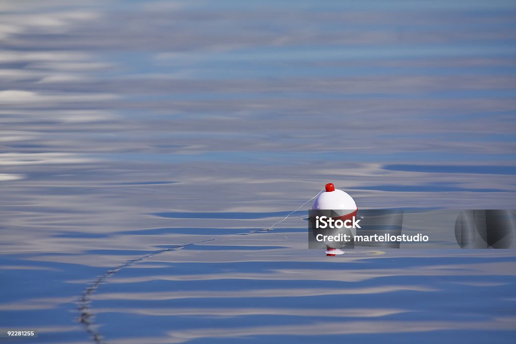 Escena de corcho de pesca - Foto de stock de Agua libre de derechos