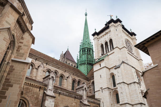 istock Saint Peters Cathedral exterior, Geneva 922816970