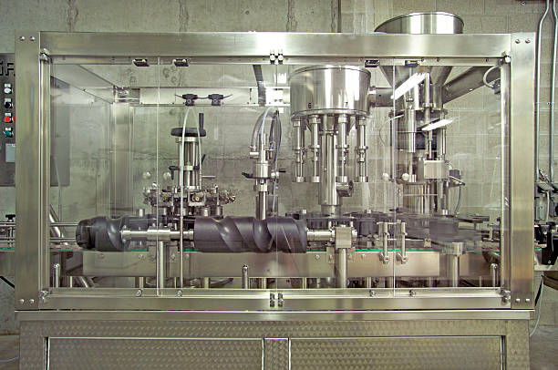 Azienda vinicola Bottler massimale macchina - foto stock