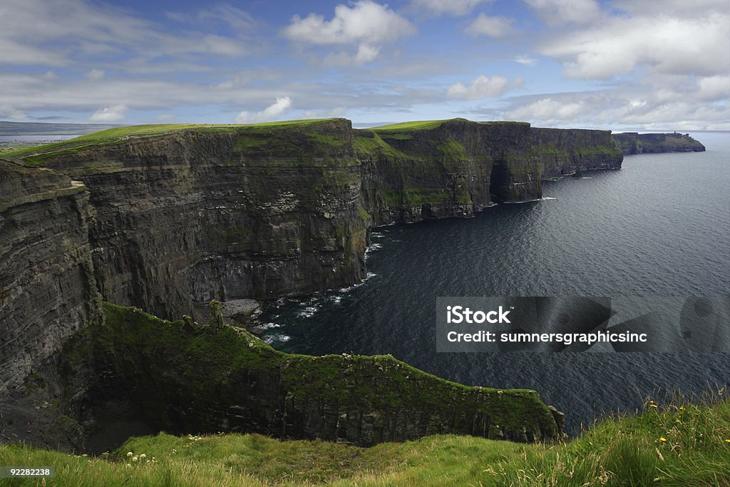 Cliffs of Moher - Lizenzfrei Aussicht genießen Stock-Foto