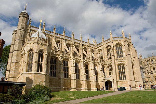 St George's Chapel, Windsor castle  chapel photos stock pictures, royalty-free photos & images