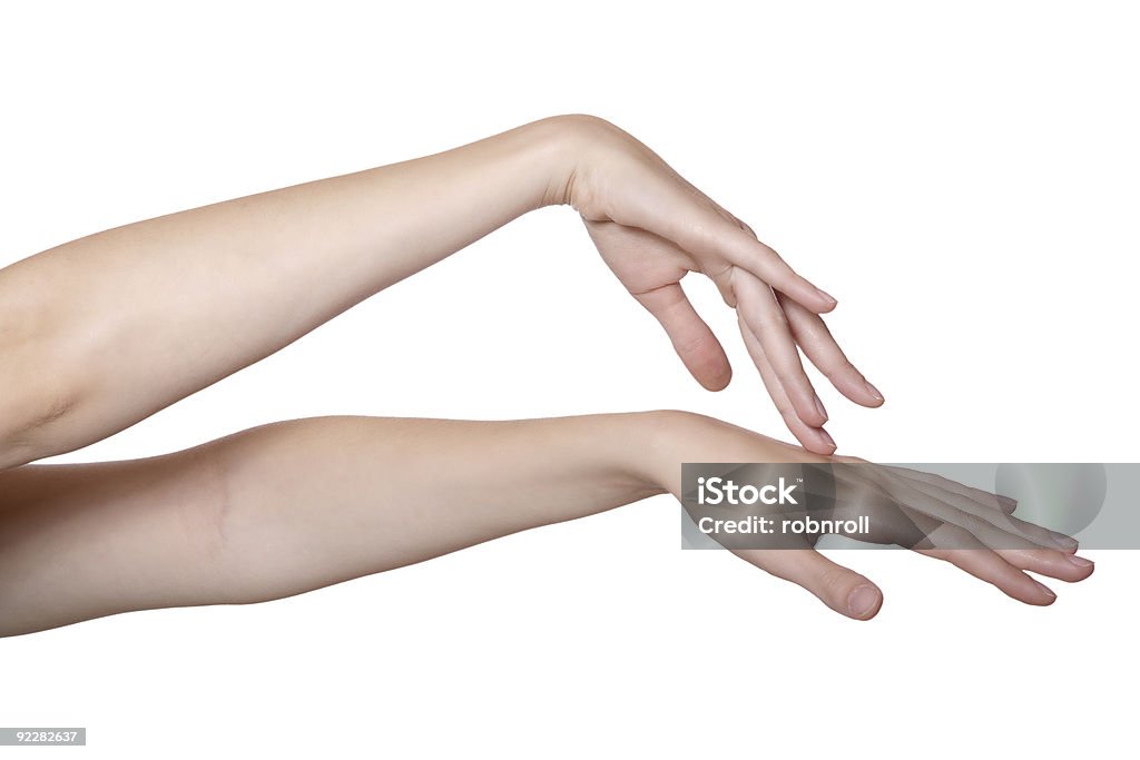 stroking mãos - Foto de stock de Adulto royalty-free