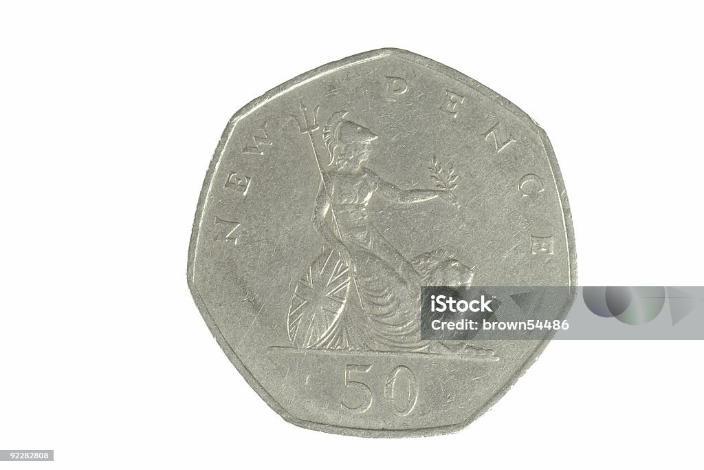 영어 동전 1 - 로열티 프리 1969년 스톡 사진
