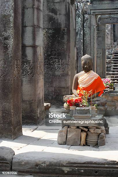 Buddha In Angkor Stock Photo - Download Image Now - Ancient, Angkor, Art