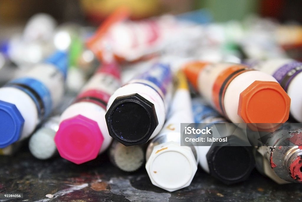 Color tubes  Abstract Stock Photo