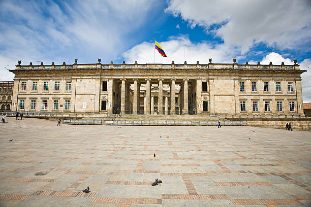 suite présidentielle à bogota, en colombie - building exterior president government building famous place photos et images de collection