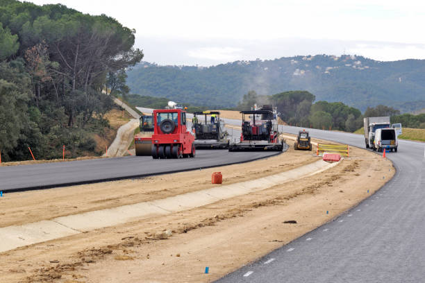 istock construction of a bridge on the highway 922845832