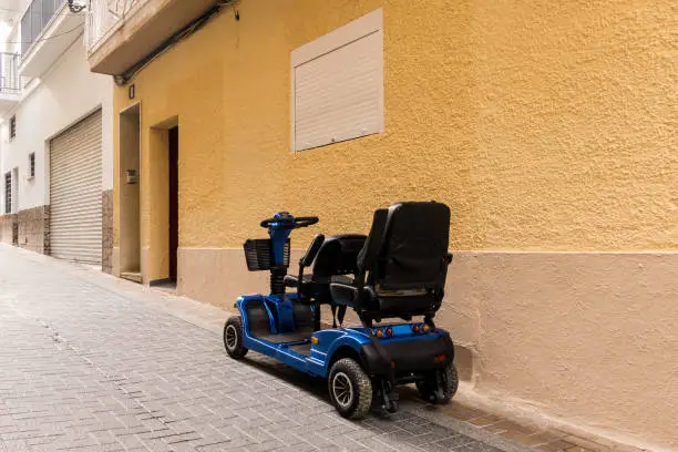 Photo of Mobility scooter in the street