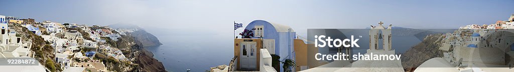 Santorini widok - Zbiór zdjęć royalty-free (Architektura)