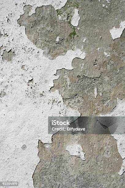 Alte Abblätternder Schmutzig Und Tragen Farbe Auf Zementwand Stockfoto und mehr Bilder von Abstrakt