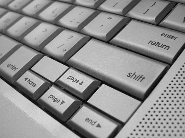 laptop keyboard stock photo