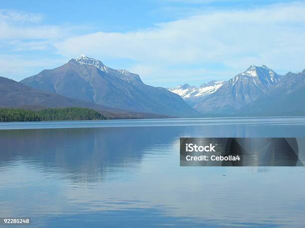 Foto de Lago Mcdonald À Tarde 2 e mais fotos de stock de Lake McDonald - Montana - Lake McDonald - Montana, Montana, Geleira