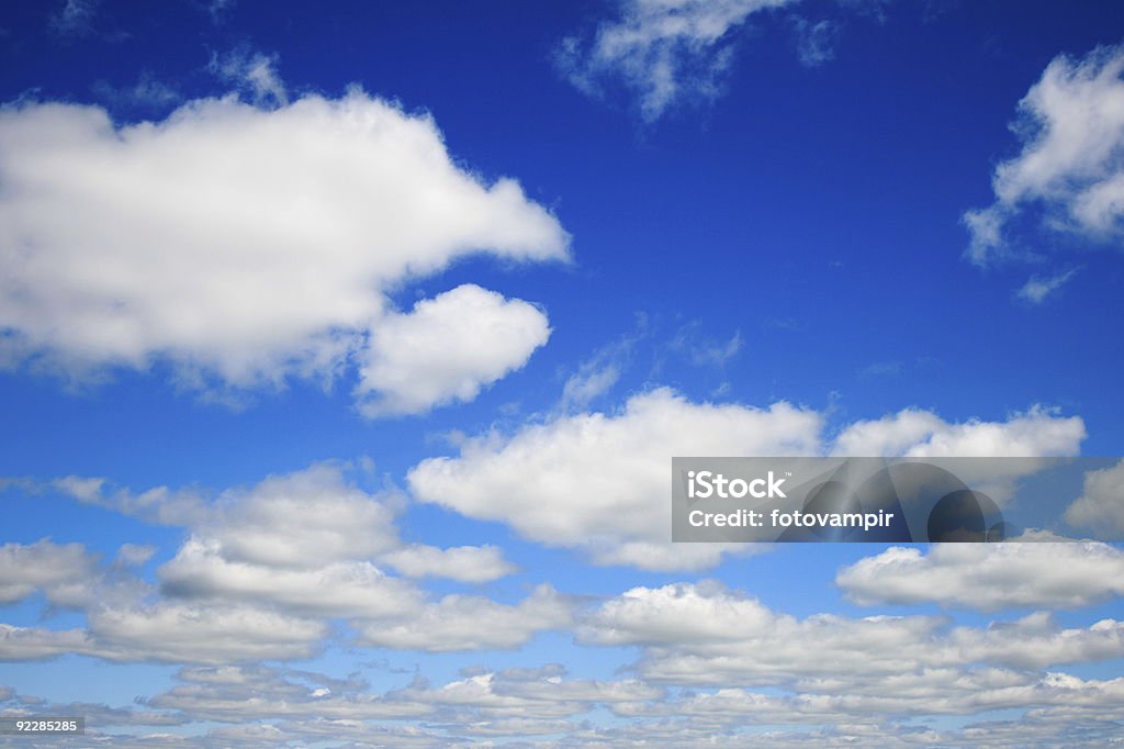 Blue Sky with white clouds  Accessibility Stock Photo