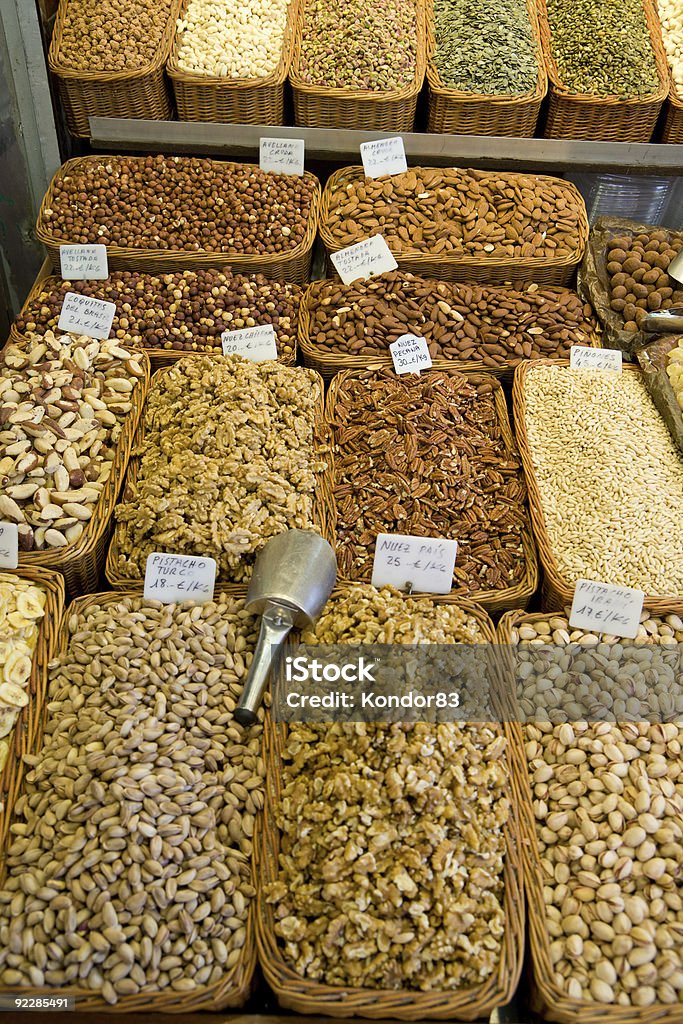 Variedade de nuts - Royalty-free Alimentação Saudável Foto de stock