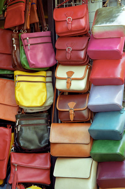 istock colorful handbags on display for sale 922858114