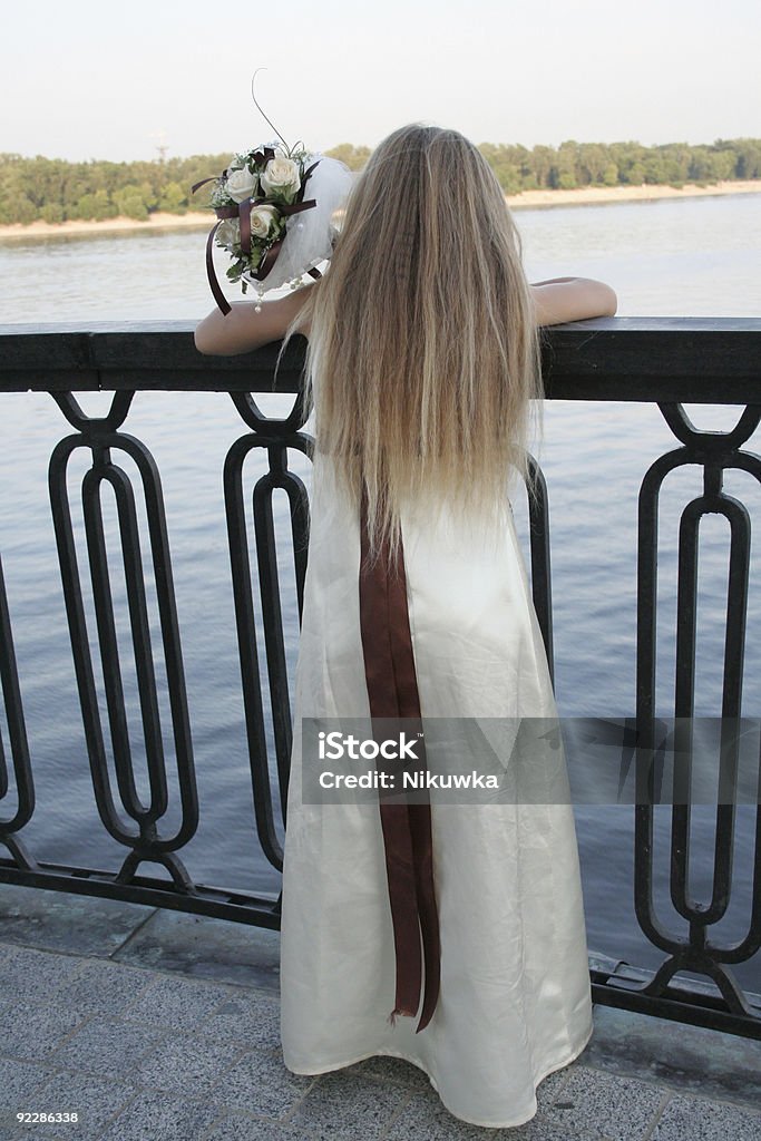 Rapariga's back - Royalty-free Ao Ar Livre Foto de stock