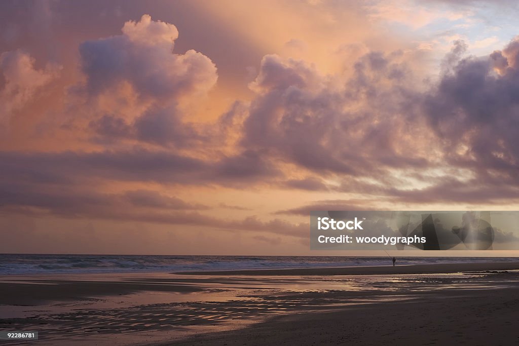 Nuvem de cores do pôr-do-sol - Foto de stock de Algarve royalty-free
